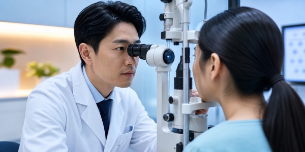 Cataract surgery and retina review in Beijing